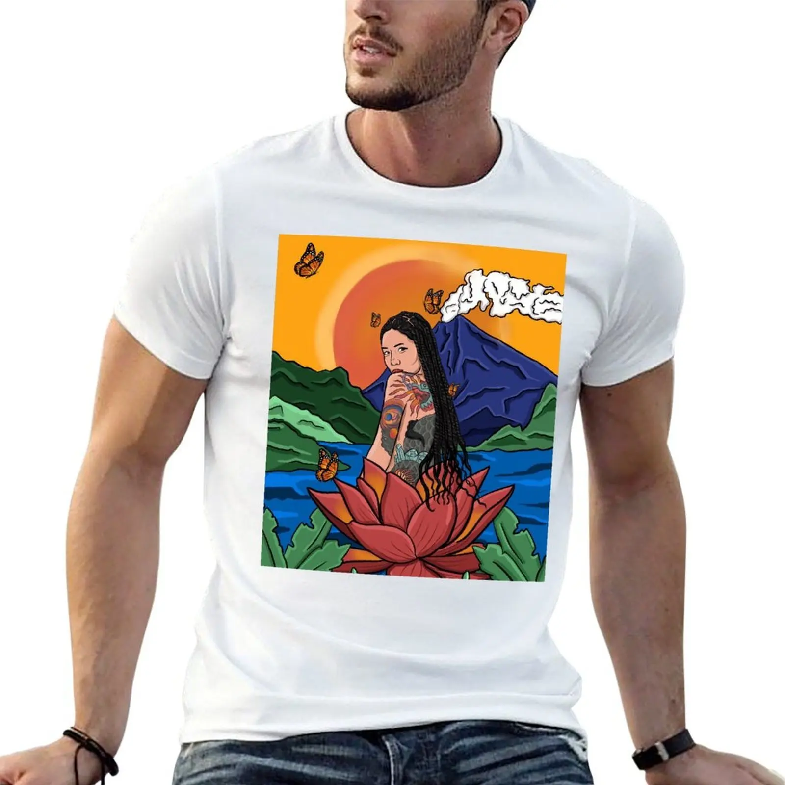 

Twojhe Jhene The Magic Hour American Tour 2020 T-Shirt graphic t shirts for man t shirts with prints T-Shirt