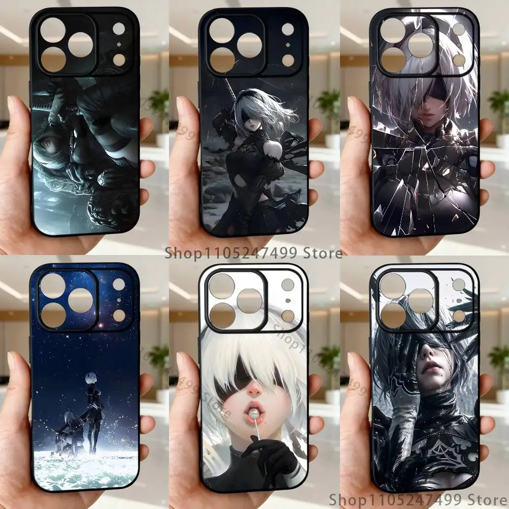 

Y-YoRHa No 2 Type B Phone Case For iPhone 17,16,15,14,13,12,11,Pro,Max,Plus,E,Air,Mini Protective TPU Cover