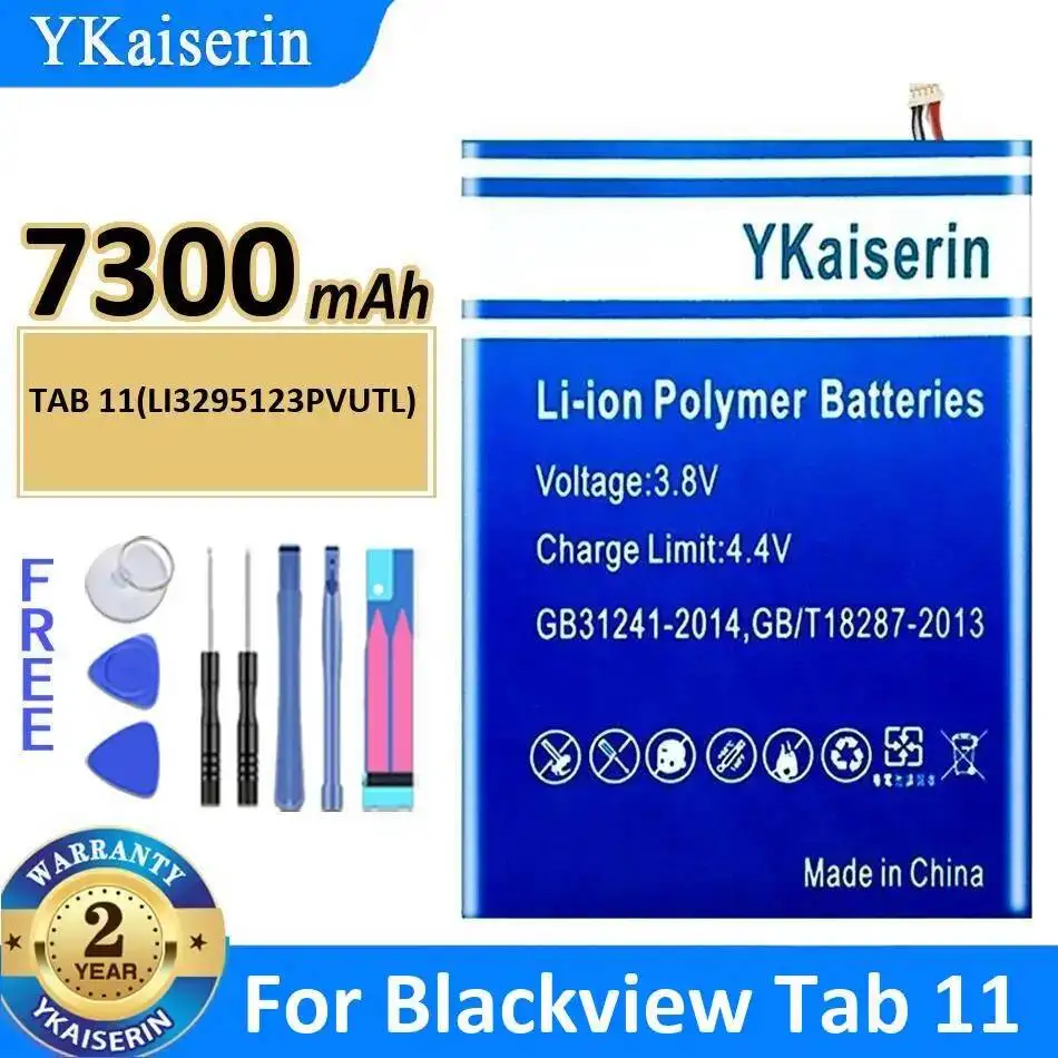 

High-Efficiency Stable For Blackview Tab 11 11 LI3295123PVUTL Tablet Battery 7300mAh