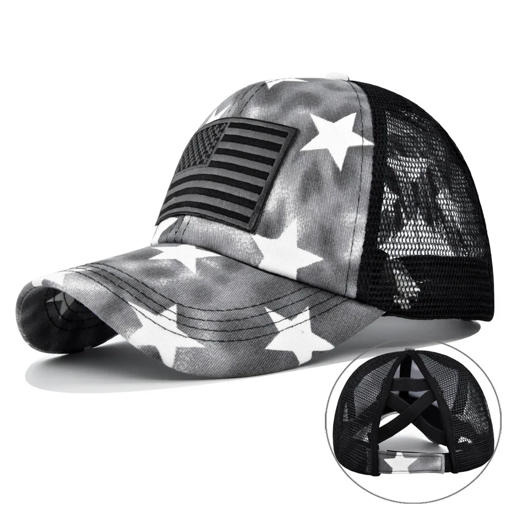 

American Flag Fishing Trucker Hat for Dad Men Husband Grandpa Birthday Retirement Gifts Baseball Cap