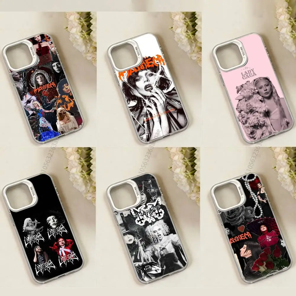 

LADY GAGA MAYHEM Phone Case for iPhone 15 16 Pro Max Air SE 11 13 Pro 14 Plus 12 11Pro 15Pro Max 16e Cover