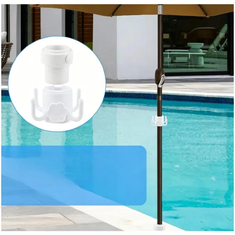 ABUG-Dual Size Fit For 3.43/3.81Cm Pole Garden Courtyard Umbrella Stand Set-Plastic