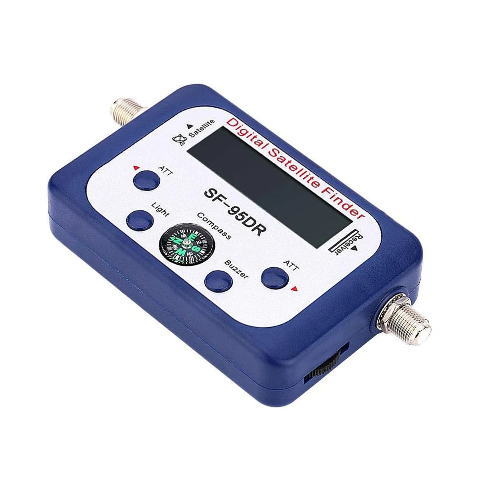 الرقمية الأقمار الصناعية مكتشف SF-95DR متر Satlink مستقبلات التلفزيون إشارة استقبال Sat فك DVB-T2 Satfinder