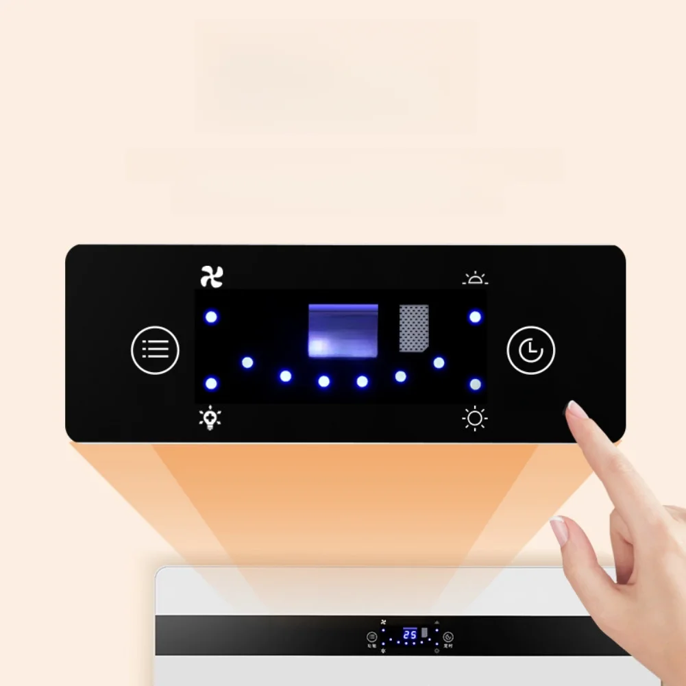 60*20*30CM AI Voice-Controlled 2000W Wall-Mounted Bathroom Heater, Fast Heating Waterproof Space Saver For Home Comfort 2025