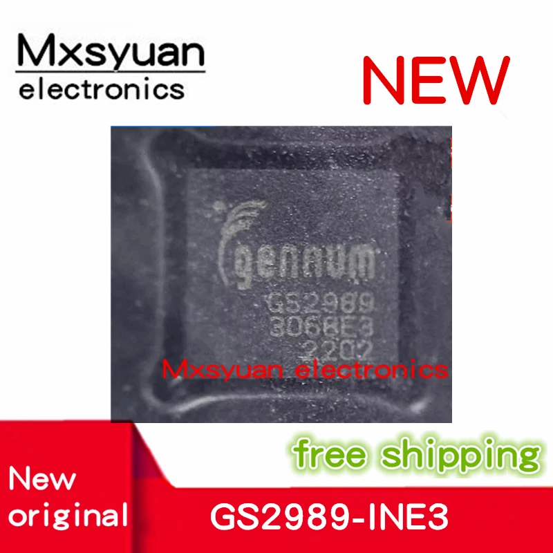 

1 шт. ~ 20 шт./лот GS2989-INE3 GS2989-INTE3 GS2989 QFN16 100% новый оригинальный запас