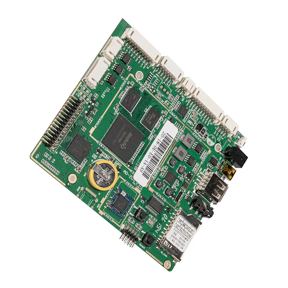 Rockchip Rk3188 Android Motherboard RJ45 WIFI HD LVDS Media Player Pcba Development Pcba Board
