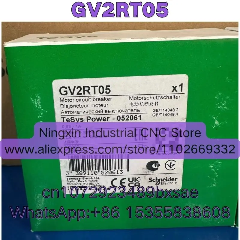 

Latest Quotation Brand New And Original GV2RT05 Motor Circuit Breaker
