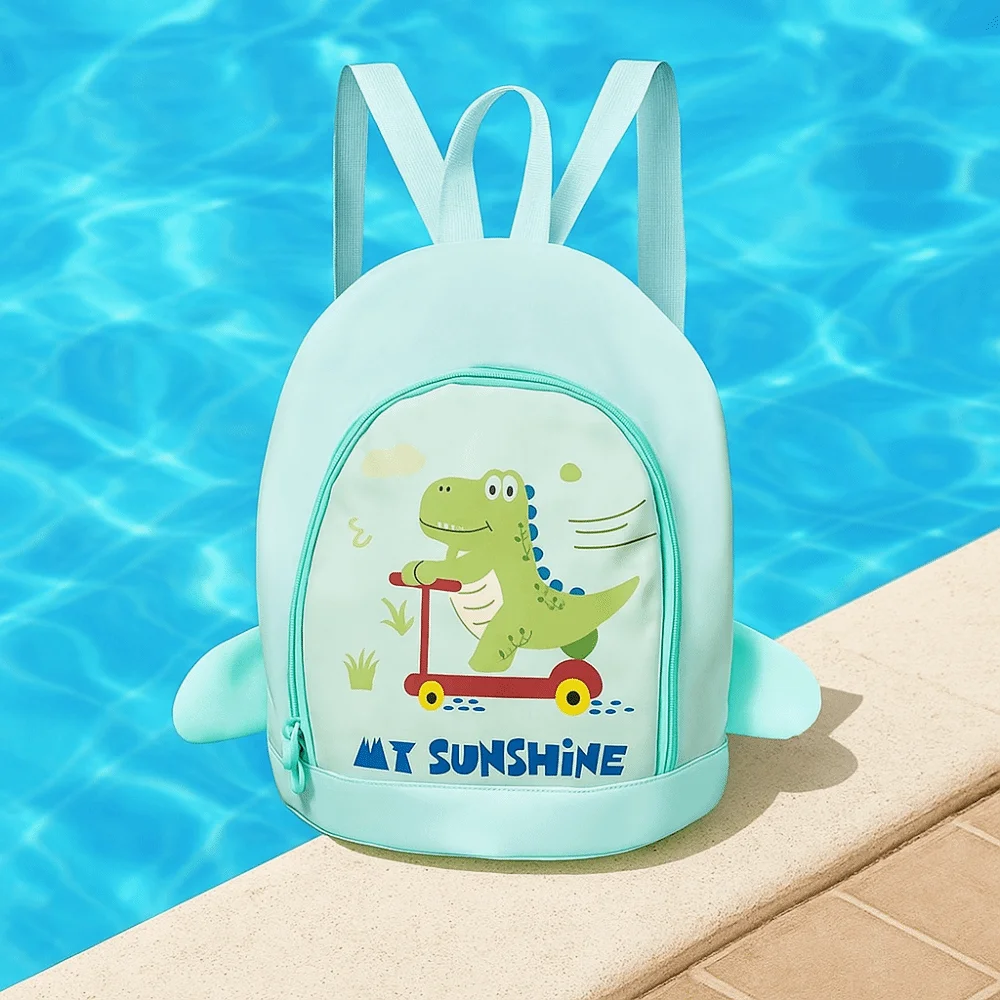 Cute Shape Children's Swimming Bag Animal Pattern Waterproof Sports Backpack Cute Cartoon Portable Beach Backpack