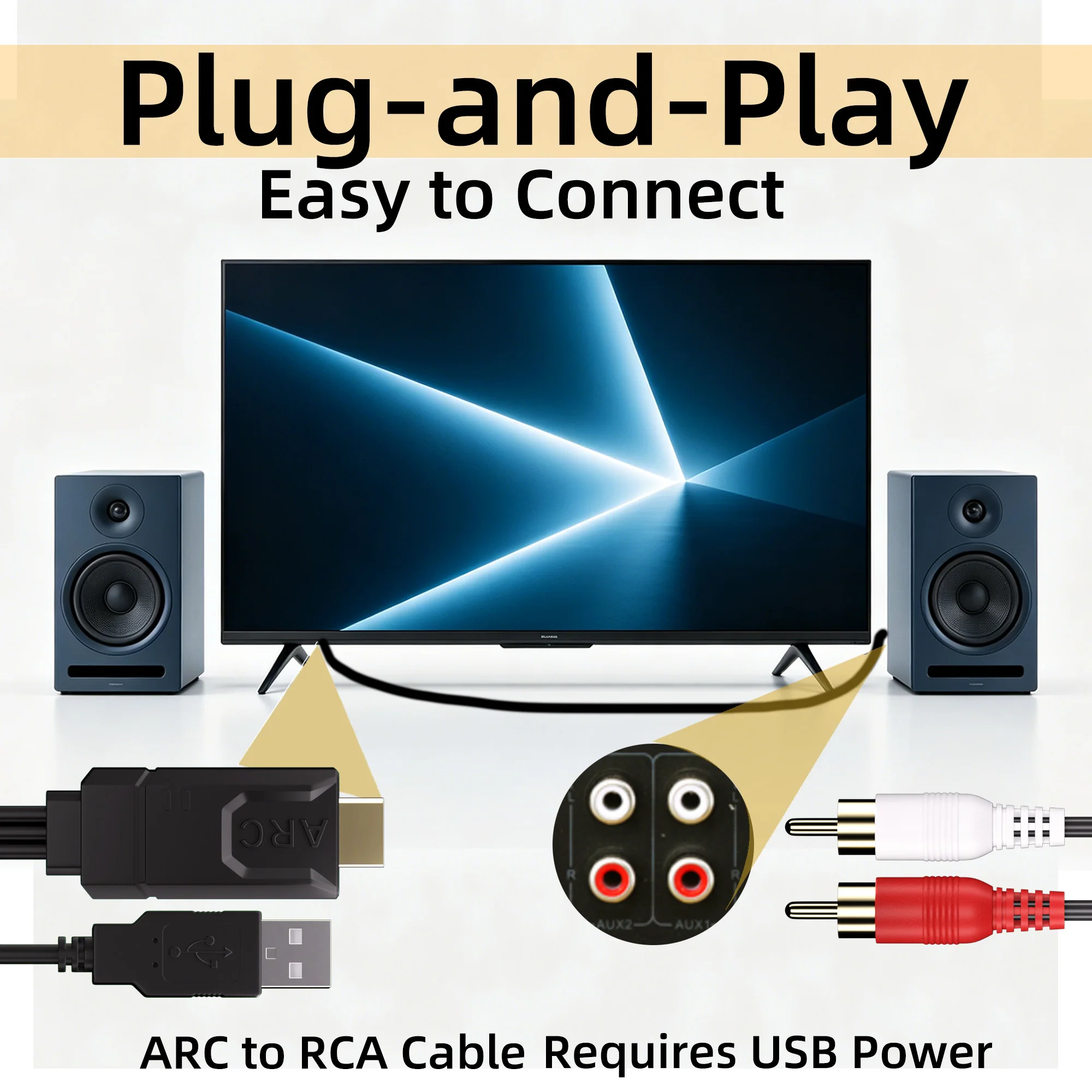 192kHz PCM2.0対応、HDMI-互換、EARC/A - Optical Audio Hdmi Earc Extractor のレビューと価格