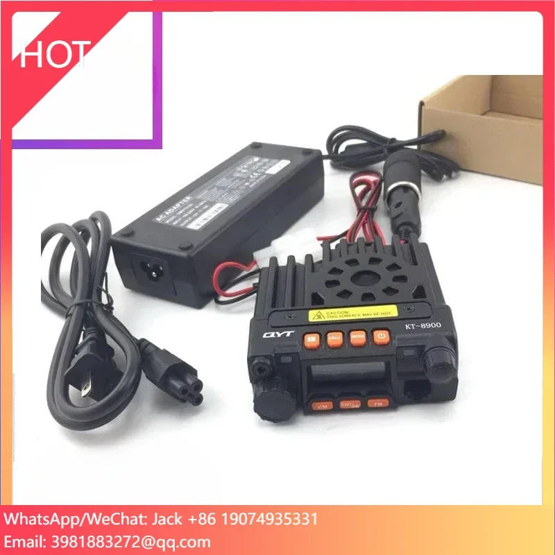 Long Range Base QYT Walkie Talkie 25W U/V 136-174/400-480mhz Dual Band  Mini  QYT KT-8900D