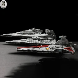 3670PCS MOC High-tech Venator Attack Cruiser Fighter Destroyer Brick Technical Puzzle Model Building Star Blocks Space Ship Toys