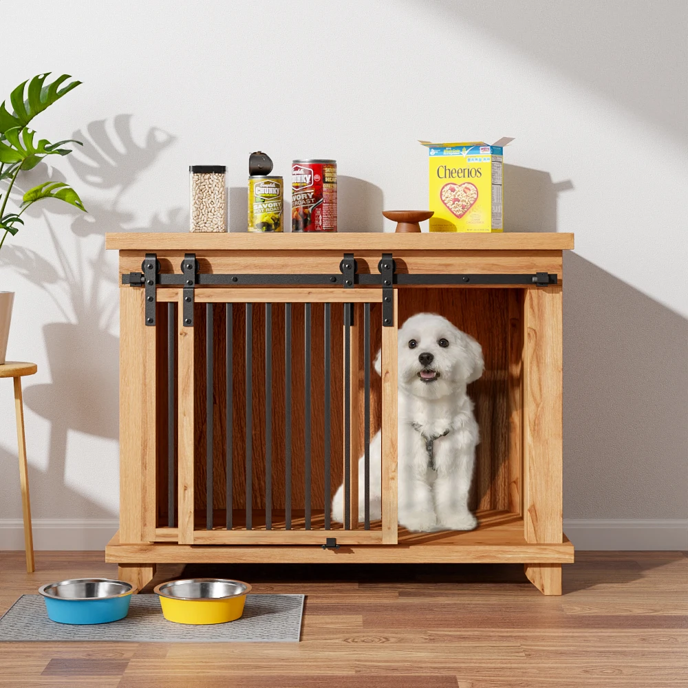 

2 Doors Mini Bypass Sliding Barn Door Hardware Kit for Cabinet Closet Door