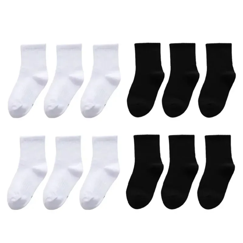 20 Stück = 10 Paar Kinder socken Frühling & Herbst Baumwolle hochwertige Mädchen Jungen Socken 1-9 Jahre Kinder socken