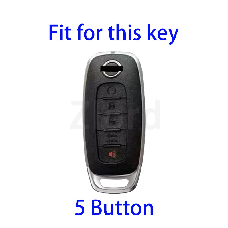 5 Buttons Remote Car Shell For Nissan Rouge Kicks Pathfinder j12 Ariya Altima Rogue Qashqai Bluebird Sylphy 2023 Key Case Cover