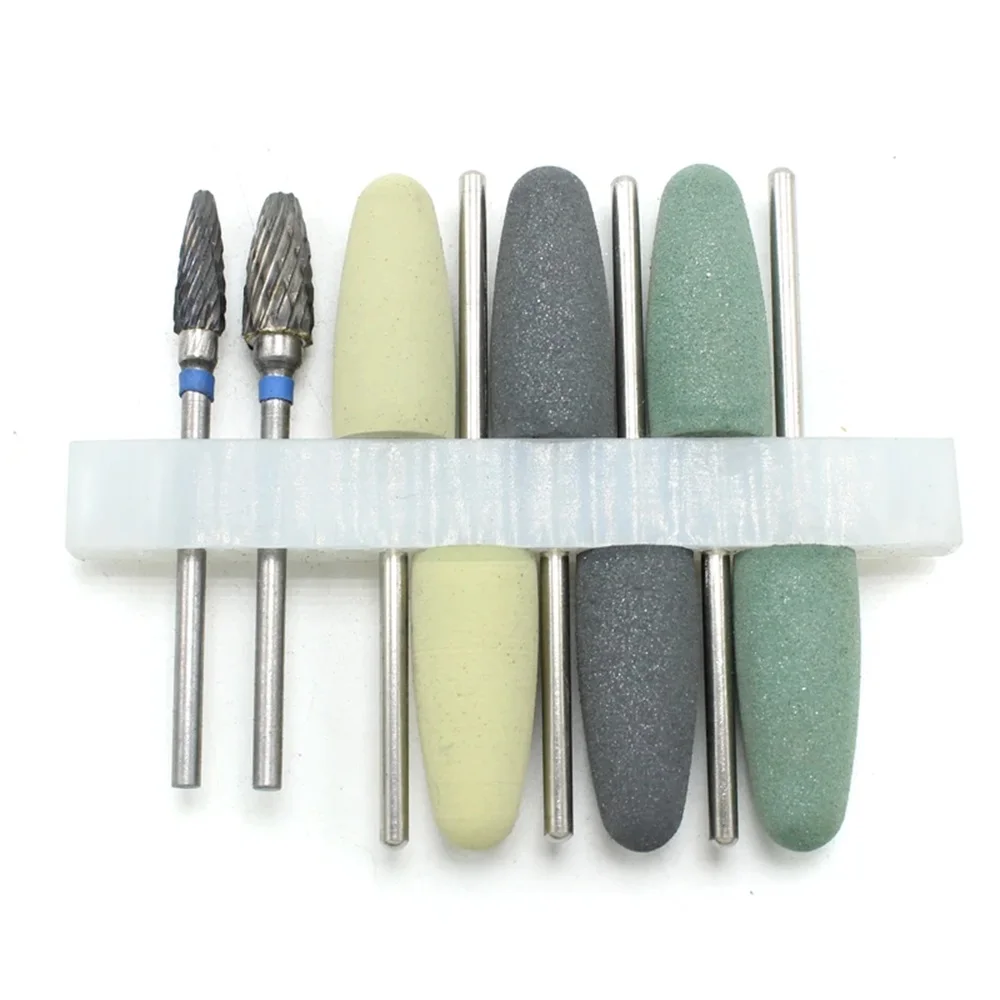 

8Pcs/set Dental Resin Base Acrylic Polishing Burs Kit Drill Polisher Rotary Dentista Tool Dental Lab Instrument