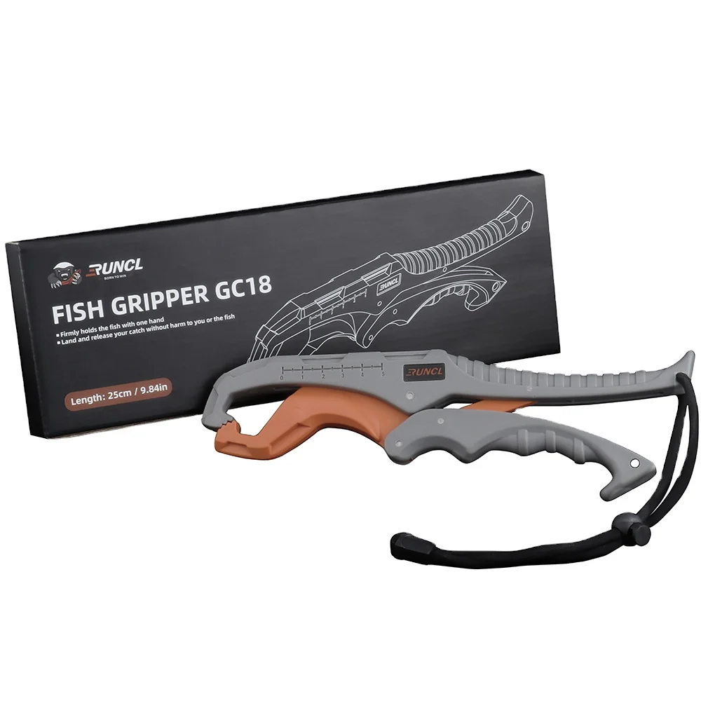 

Fish Grippers Plastic Lipgrip Fishing Pliers Plastic Lip Pliers with Lanyard Holds up to 110 Lbs