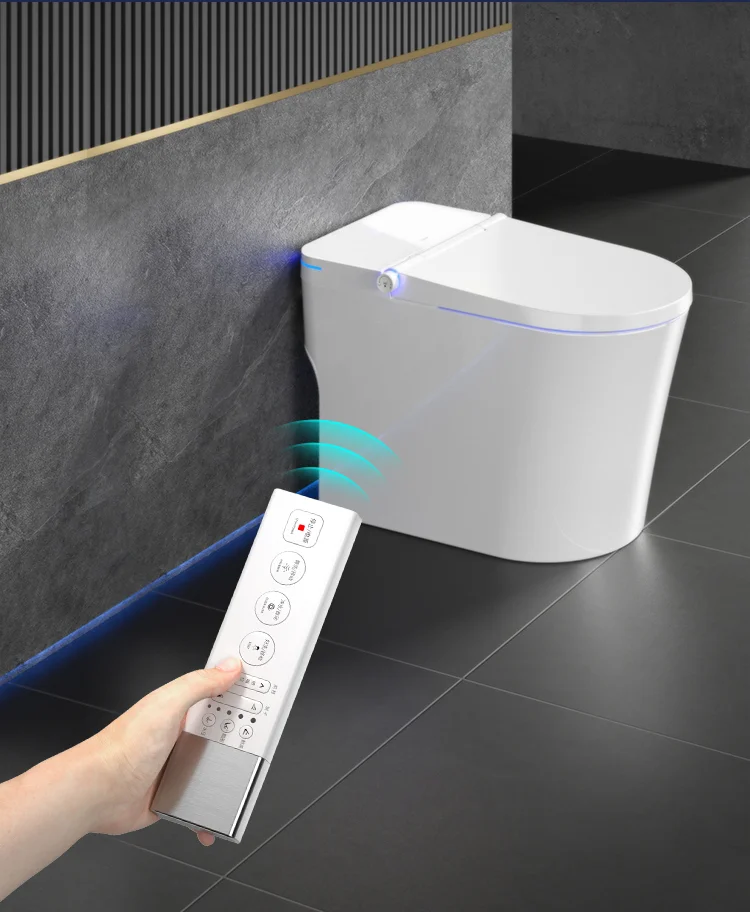 

Smart toilet, integrated household fully automatic small apartment without water pressure limit toilet