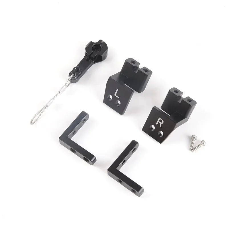 

D1RC TRX4 Подъемное устройство переднего моста для альпинистского автомобиля TRX4 Онижающий наклон для скалолазания Центр тяжести Специальный модифицированный компонент настроения