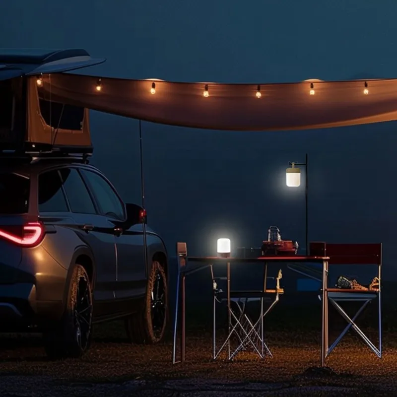 AWAH Magnetic Camping Lantern USB-C Rechargeable 600LM 30M 5000Mah Multifunctional Outdoor Camp Light
