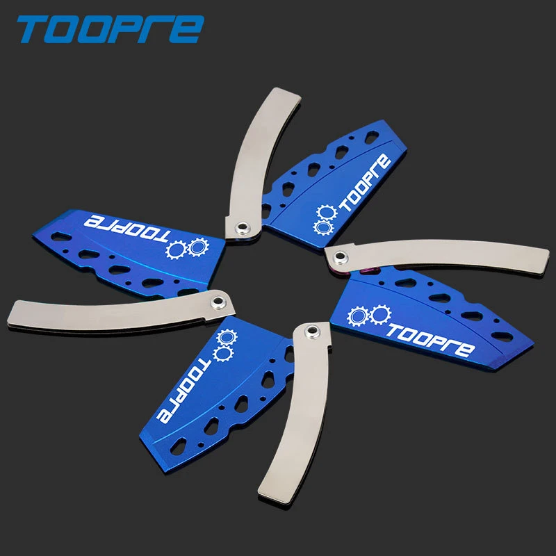 TOOPRE Bicycle Brake Disc Adjustment Tool Piece Mountain Bike Disc Brake Adjustment Spacer Foldable Bike Partition Accessories