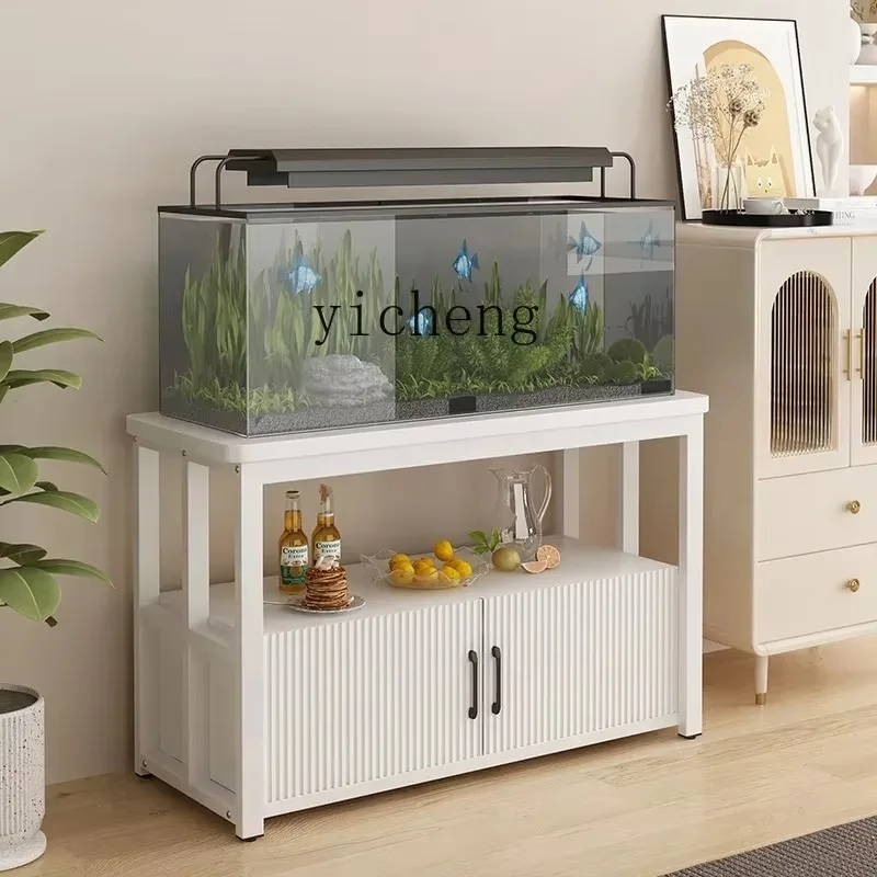 YG-1 Fish Tank Cabinet Base    Rack with  Load-Bearing Storage