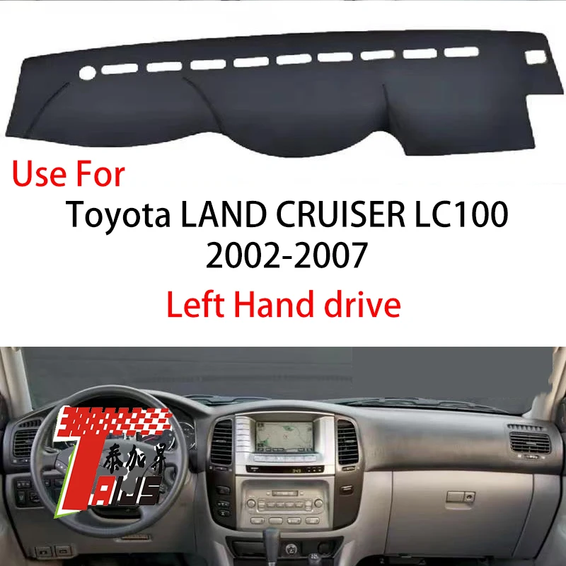 

TAIJS, фабричная Магнитная крышка приборной панели автомобиля для toyota Land Cruiser LC100 2002-2007, левый руль