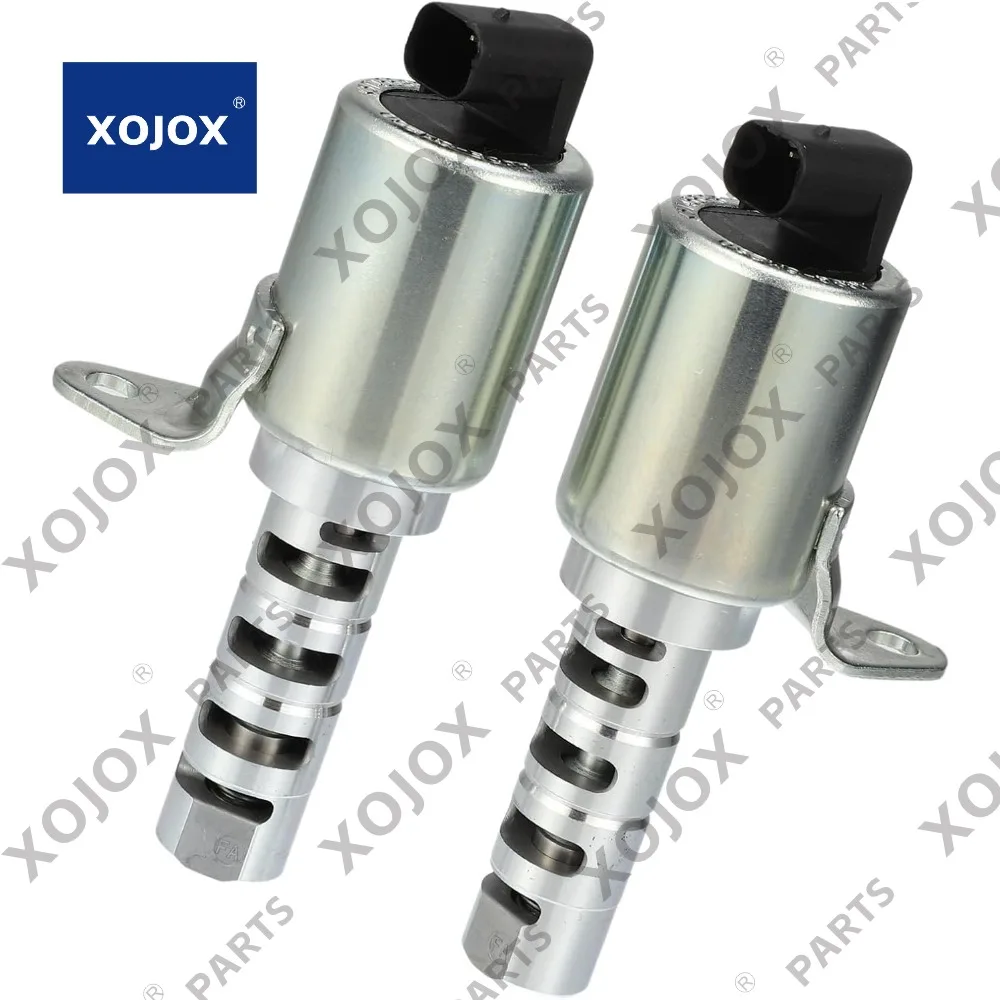 

XOJOX Motoforti 2pcs Variable Valve Timing Solenoid VVT for Land Rover LR2 2013-2015 Engine Camshaft Oil Control Valve No.LR0249