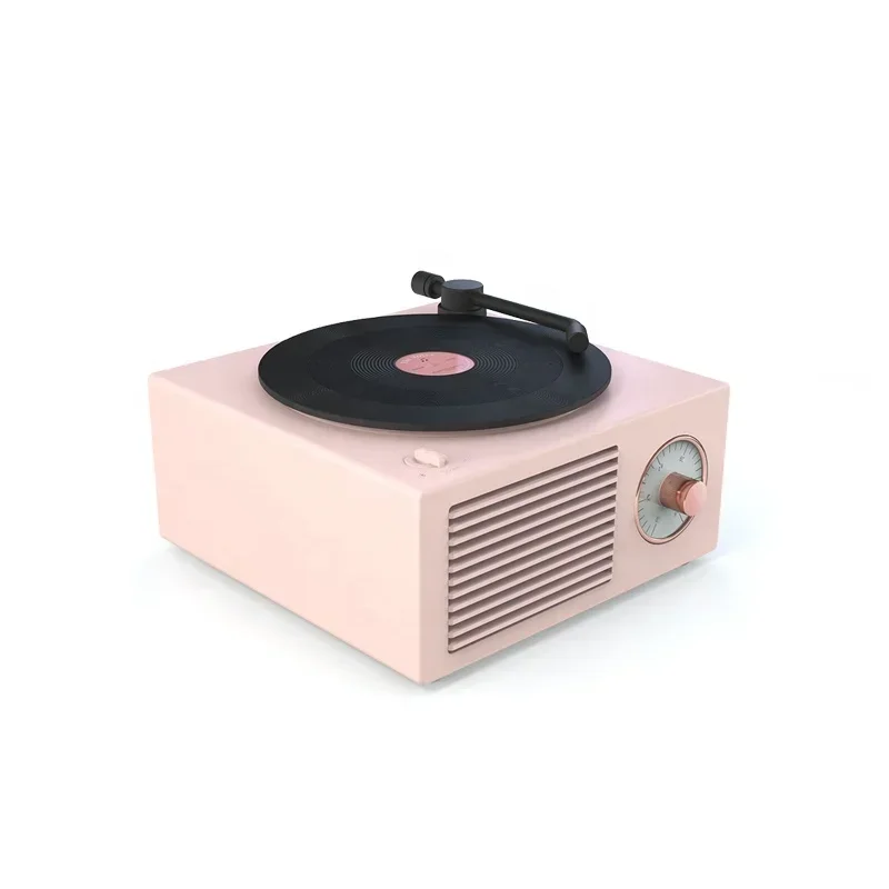 3D Stereo Bt Speaker Atomic vinyl Multi-wireless Creative Record Player trending products