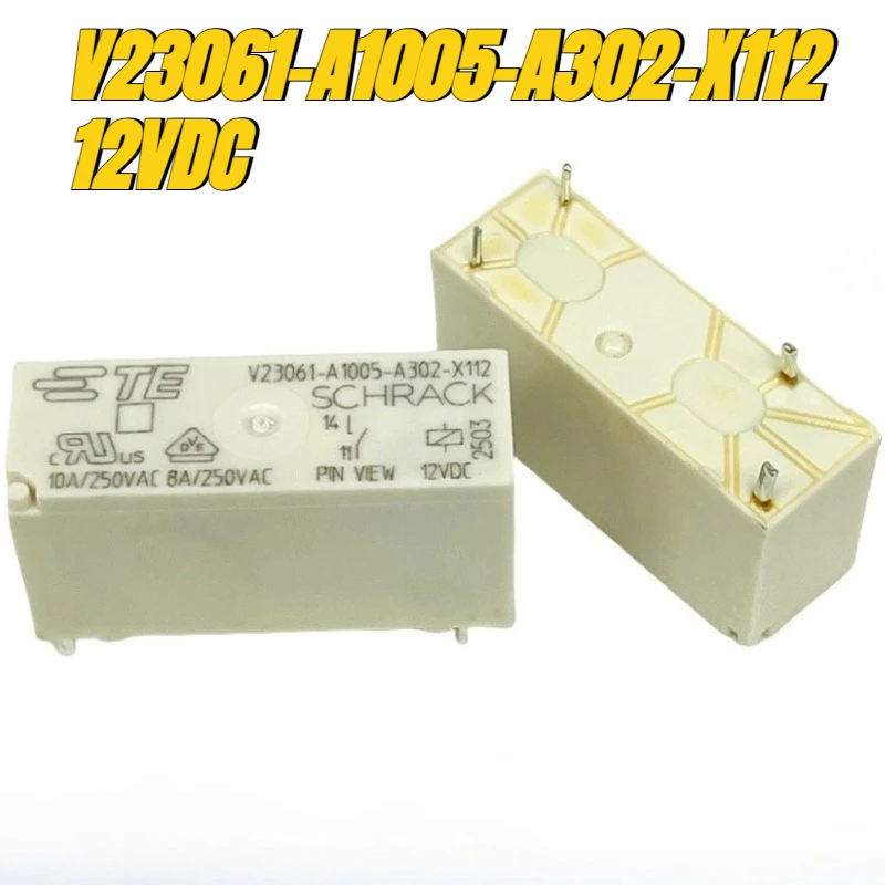 

（Brand New）1pcs/lot 100% original genuine relay:V23061-A1005-A302-X112 12VDC 8A 4pins
