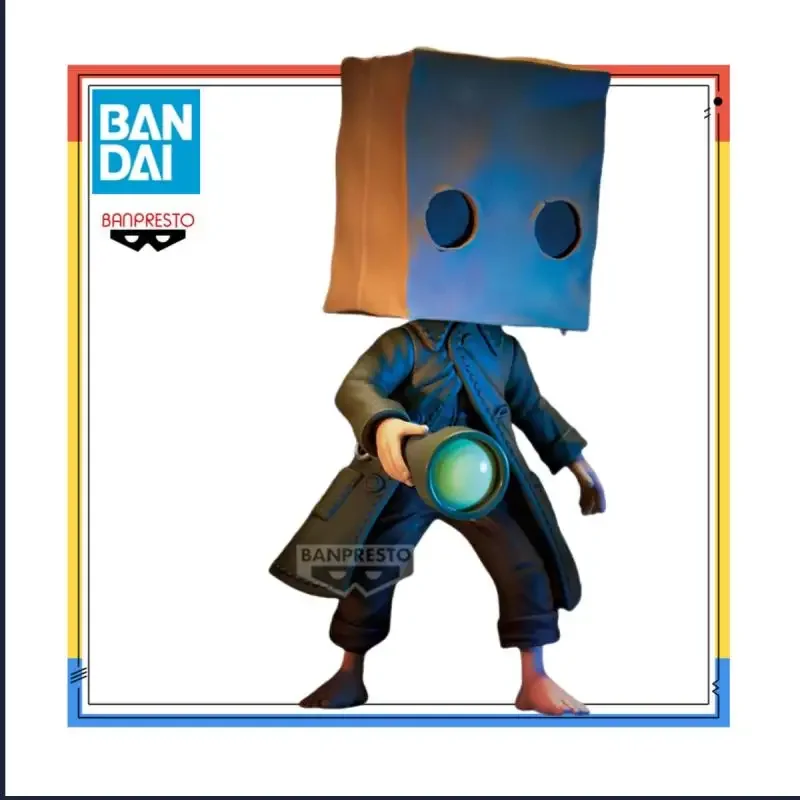 

Bandai Namco Banpresto In Stock Little Nightmares Six and Mono Paper Bag Head Costume Original Genuine Model Boy's Gift