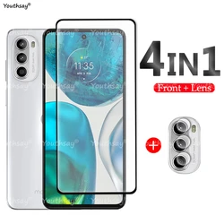For Motorola Moto G52 Glass For Moto G62 5G G42 G52 G82 G72 G53 Tempered Glass Screen Camera Protector Film Motorola G52 Glass