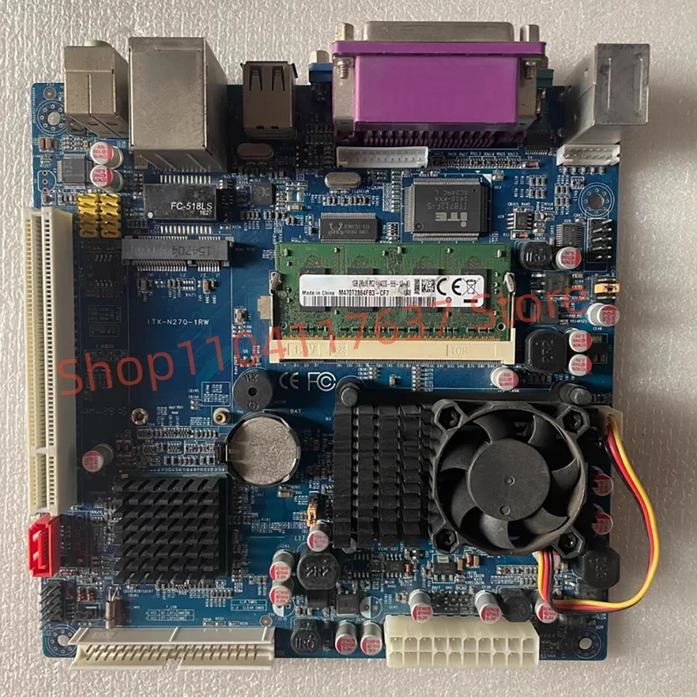 Industrial computer motherboard ITX-N270-1RW