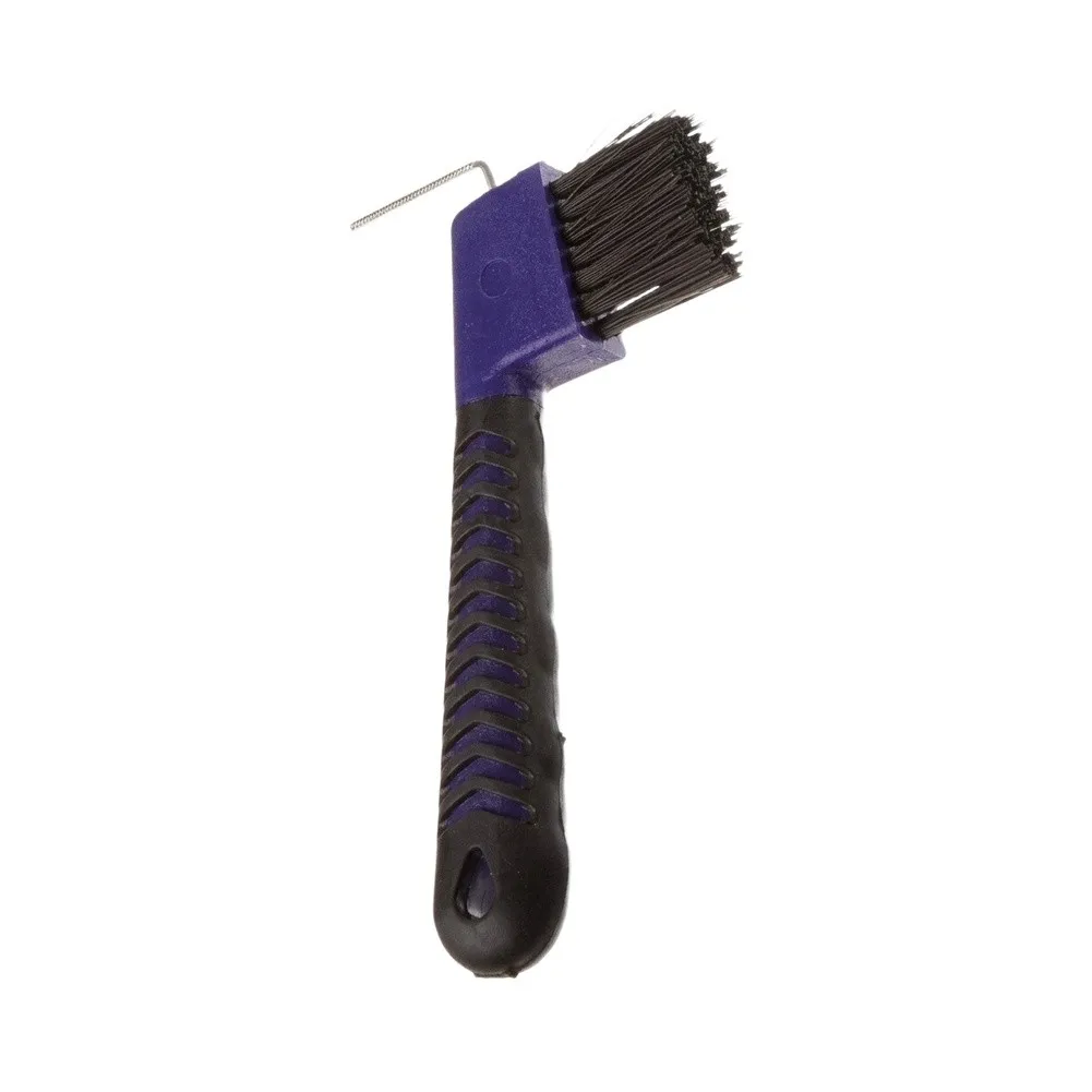 For Gentle Grooming Horseshoe Cleaning Brush Comfortable Grip Design Sturdy Construction Efficient Cleaning Performance