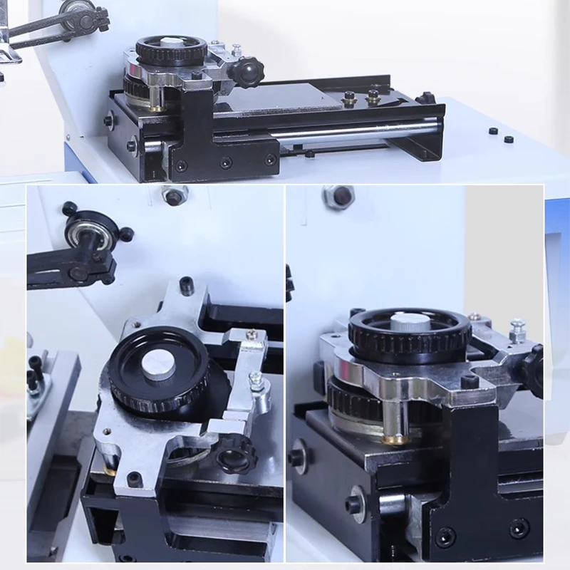 Electric Pad Printing Machine + Rubber Head + Ciche Plate Making Combo 3 In 1 ≤Φ40MM (round)/≤60*30MM (square)