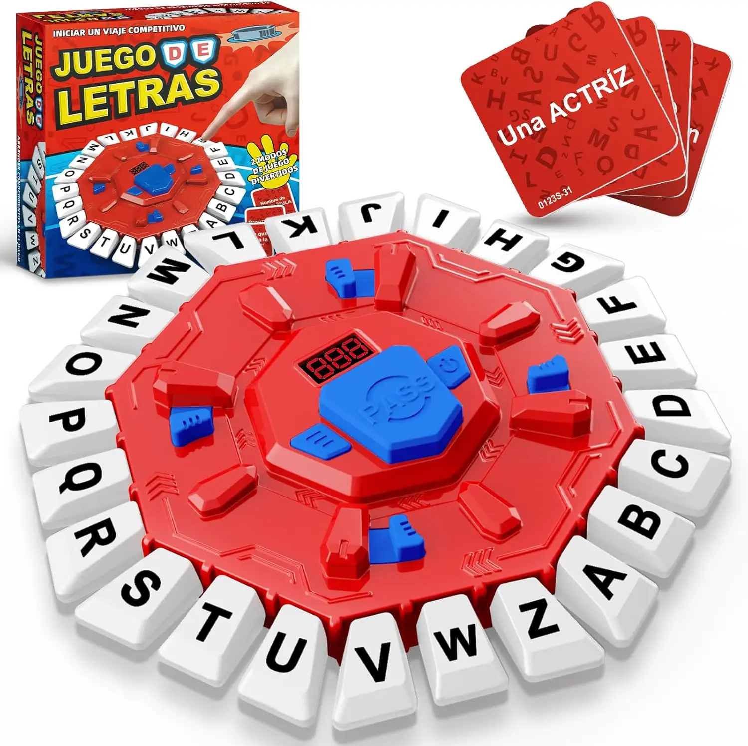 

Цифровая настольная игра с экраном, 2 режима, 35 двусторонних карточек для интерактивного веселья и обучения