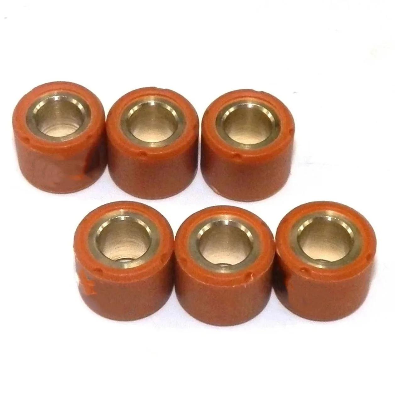 6pcs PerformancePack of Variator Roller Weights 16mmx13mm 5g 6g 7g 8g 9g 10g For 139QMB 50cc GY6 Scooter Motorcycle Parts 16X13