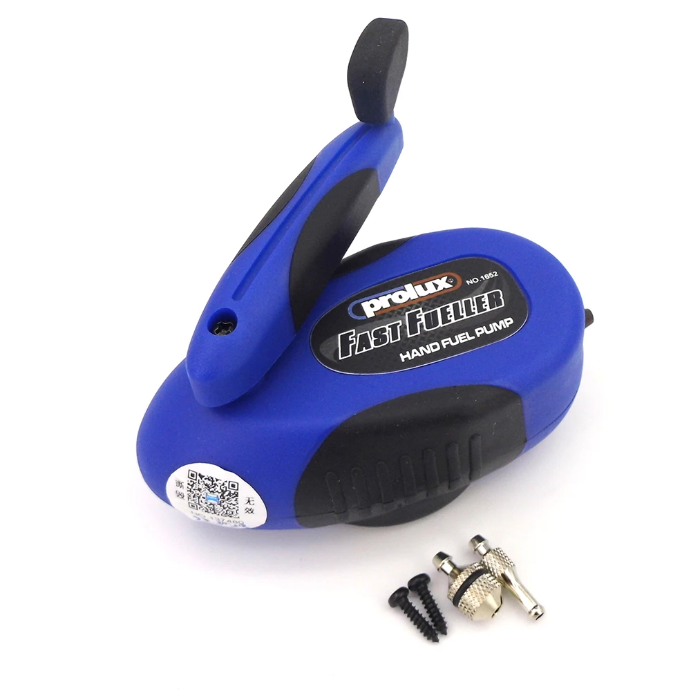 Prolux Hand Fuel Pump Fast Fueller 18cc/sec Nitro Filling Pump for Gas Nitro RC Model Airplanes Car Boat