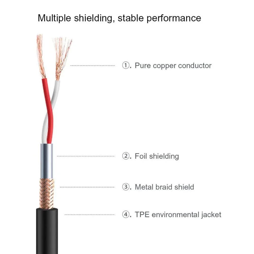 Replacement Locking 3.5mm Aux TRS XLR Balanced Cable For Sennheiser Pro Audio EW 112P G4 G4–A G4–A1 G4–G Lavalier Microphone