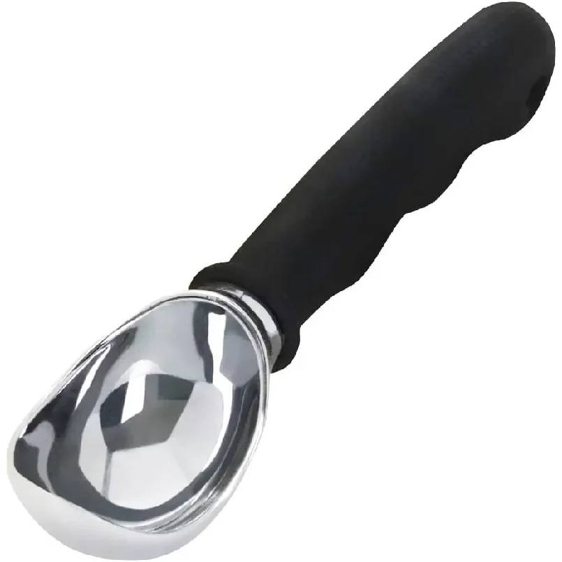 Ice Cream Scoop Comfortable Silicone Non-Slip,Dishwasher Safe Scooper Slip Rubber Grip Ergonomic Handle,Kitchen Tool