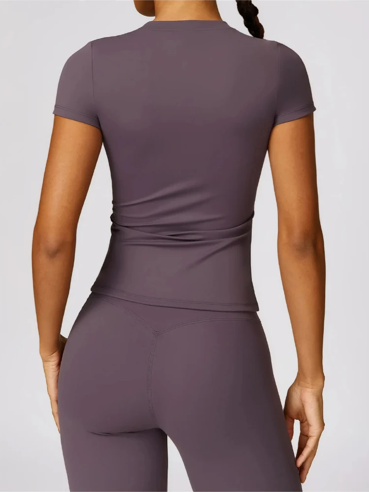 2 Pieces Yoga Set Women Tracksuits Workout Sportswear Gym Clothing Fitness Long Sleeve Crop Top High Waist Leggings Sports Suits