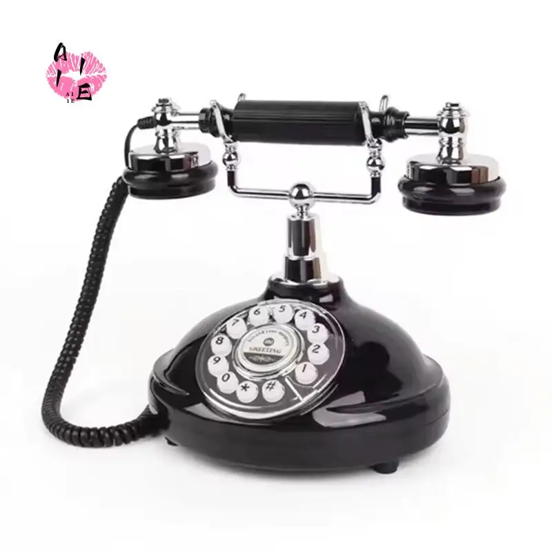 A11E-Audio Guest Book Wedding Phone Audio Guestbook Phone Vintage Style Audio Message Voicemail For Partys Birthdays