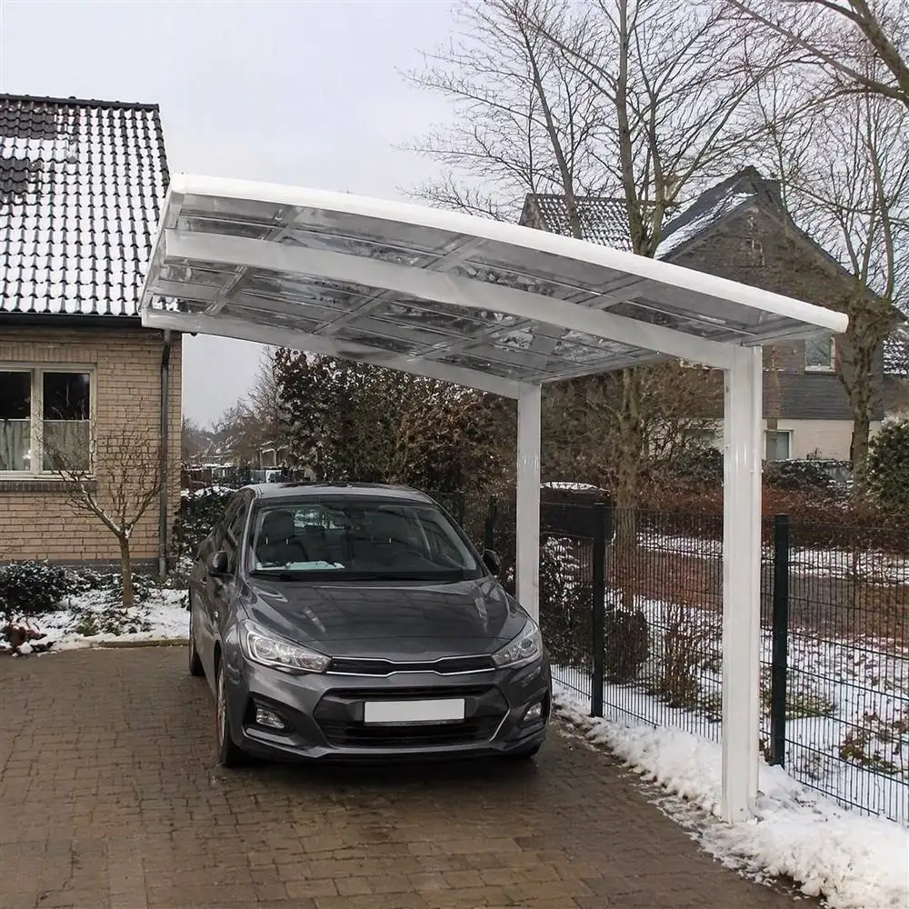 Personalized Customization Outdoor Car Shelter Easy Assembly Aluminum Frame Acrylic Car Parking Good Value for Money Carport