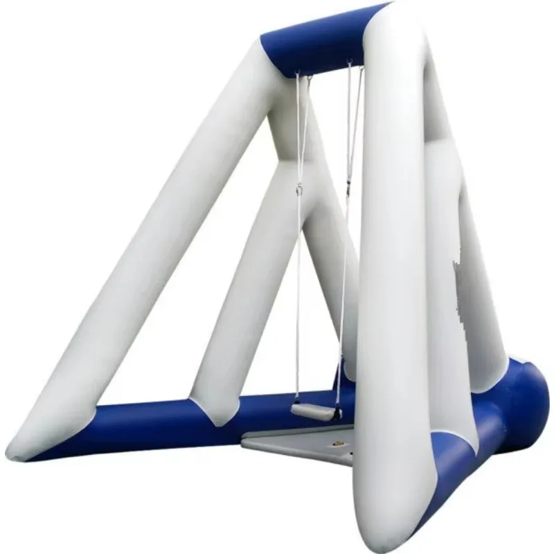 

Outdoor Sport Inflatable Water Game Floating Skyrocket Catapult Swing Rocket Water Toy for Fun