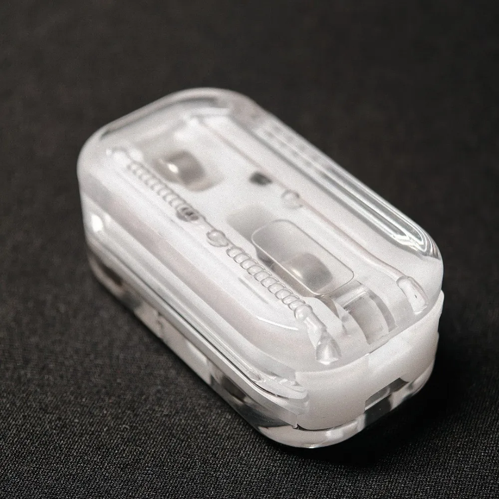 Capsule EDC Push Slider PEI PC Fidget Slider Fidget Toys For Adults Stress Relief Toy Office Desk Accessories Handling Feel