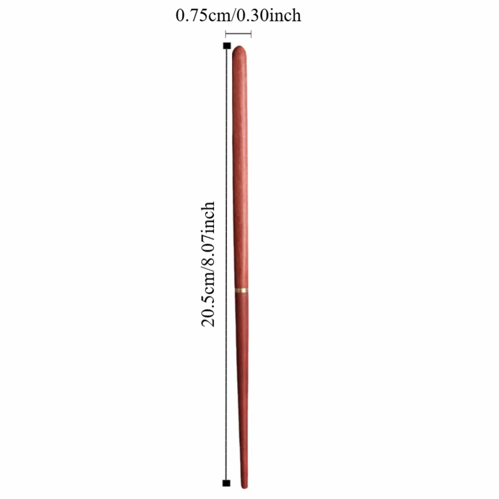 3 Set Durable Portable Wood Chopsticks Foldable WIth Storage Bag Reusable Chopsticks Detachable Chopsticks Travel view 6