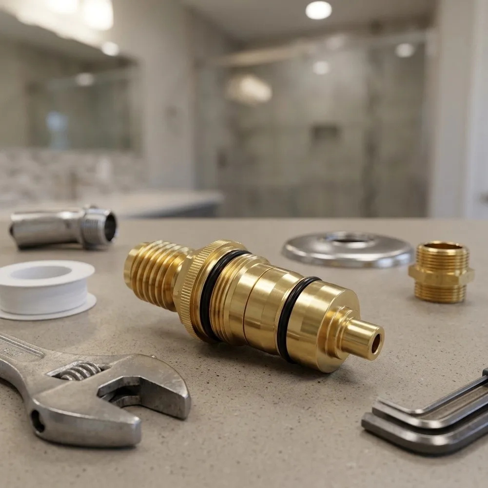 For Grohe-Compatible For Thermostatic Cartridge 1/2 inch for Grohtherm and Automatic 2000 For Thermo for element Use