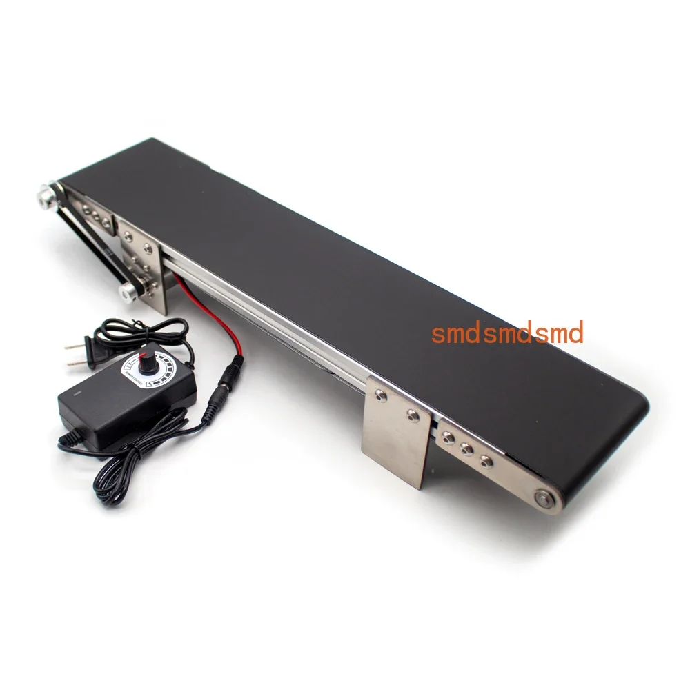 AC 100-240V Metal Desktop Conveyor Belt Small Assembly Line Electric Conveyor Student Friction Experiment Teaching Equipment