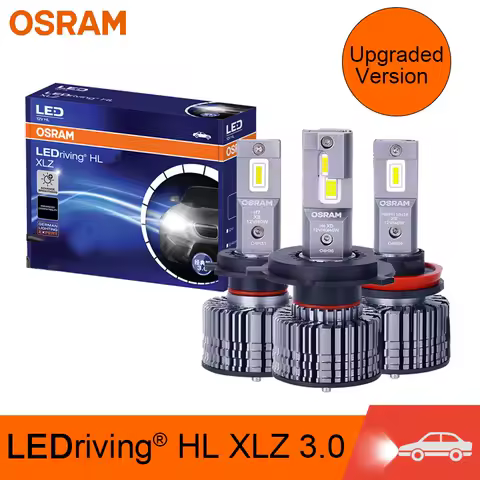OSRAM XLZ CLASSIC 3.0 H4 H7 LED Car Headlight H8 H11 H16 HB3 HB4 40W Bright 6000K White 9005 9006 9012 LED Fog Bulb Upgarde
