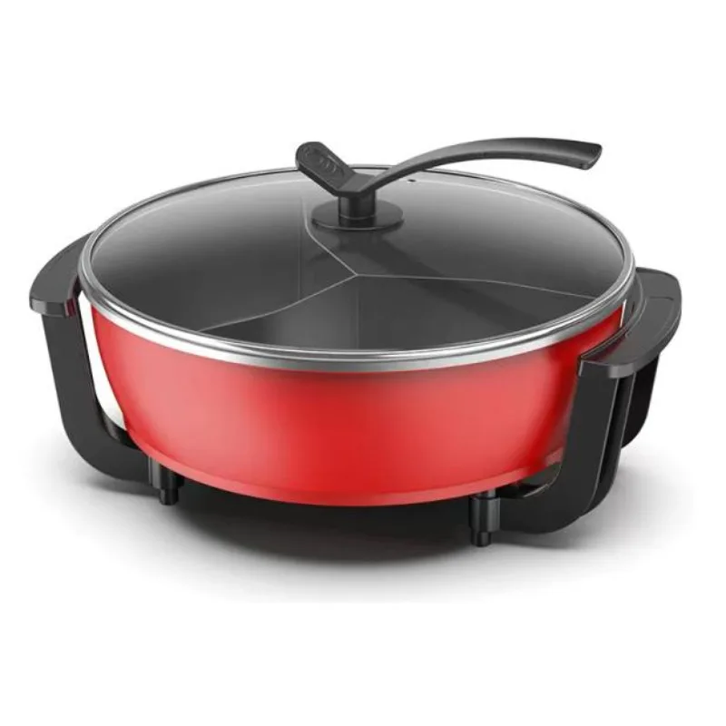 

Mandarin duck pot three-grid hot pot large capacity
