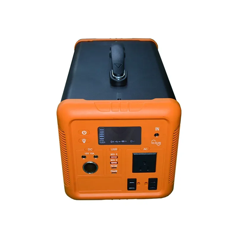 Customized 1000W High-Power Energy Storage Power Supply 600W Outdoor Emergency Solar Portable Mobile Power Supply MPPT